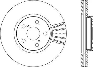 Тормозной диск OPEN PARTS купить
