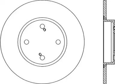 Тормозной диск OPEN PARTS купить