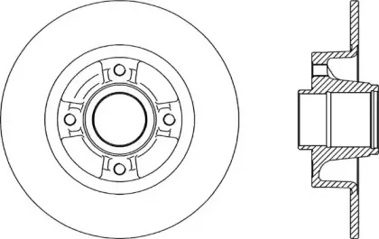 Тормозной диск OPEN PARTS купить