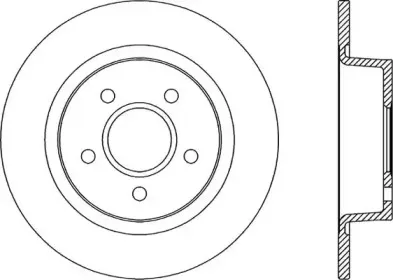 Тормозной диск OPEN PARTS купить