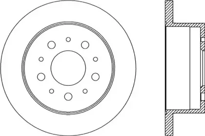 Тормозной диск OPEN PARTS купить