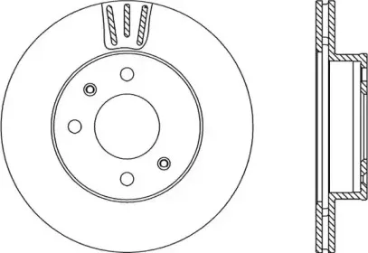 Тормозной диск OPEN PARTS купить