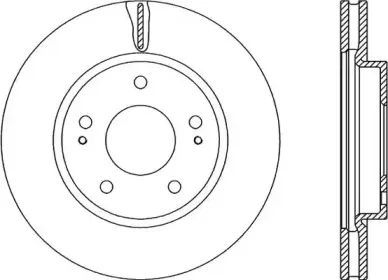 Тормозной диск OPEN PARTS купить