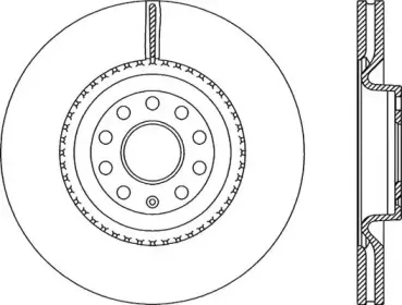 Тормозной диск OPEN PARTS купить