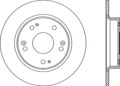 Тормозной диск OPEN PARTS купить