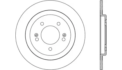 Тормозной диск OPEN PARTS купить