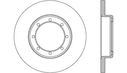 Тормозной диск OPEN PARTS купить