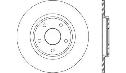 Тормозной диск OPEN PARTS купить