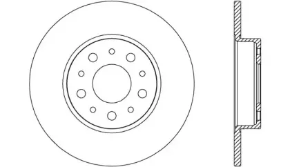 Тормозной диск OPEN PARTS купить