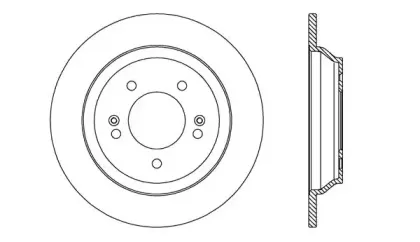 Тормозной диск OPEN PARTS купить
