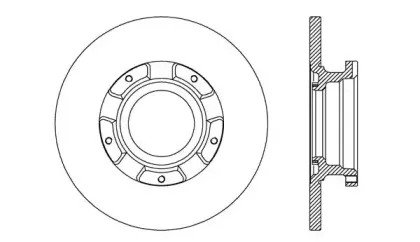 Тормозной диск OPEN PARTS купить