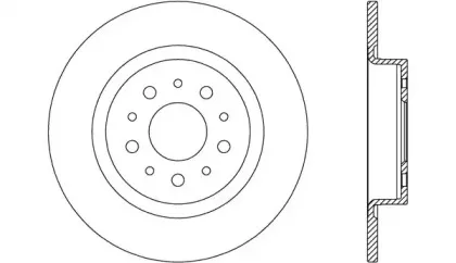 Тормозной диск OPEN PARTS купить
