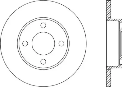 Тормозной диск OPEN PARTS купить
