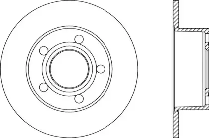 Тормозной диск OPEN PARTS купить