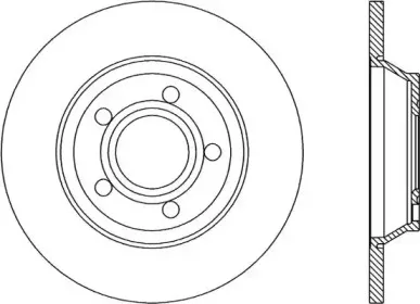 Тормозной диск OPEN PARTS купить