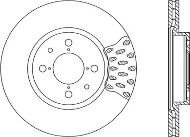 Тормозной диск OPEN PARTS купить