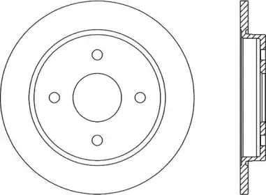 Тормозной диск OPEN PARTS купить