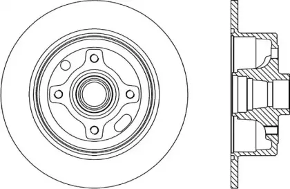 Тормозной диск OPEN PARTS купить