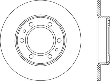 Тормозной диск OPEN PARTS купить