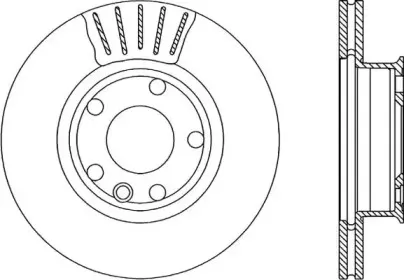 Тормозной диск OPEN PARTS купить
