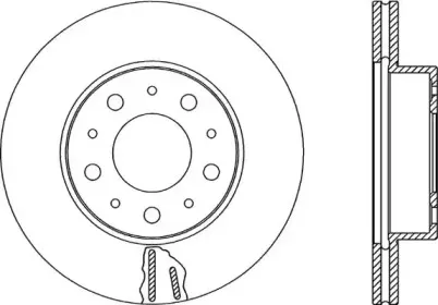 Тормозной диск OPEN PARTS купить