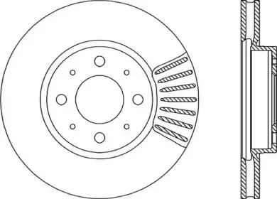 Тормозной диск OPEN PARTS купить