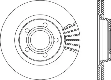 Тормозной диск OPEN PARTS купить