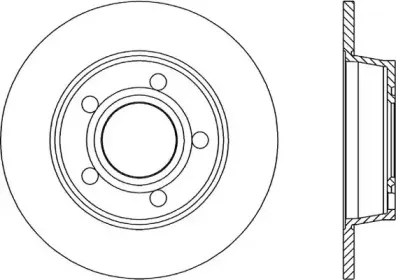Тормозной диск OPEN PARTS купить