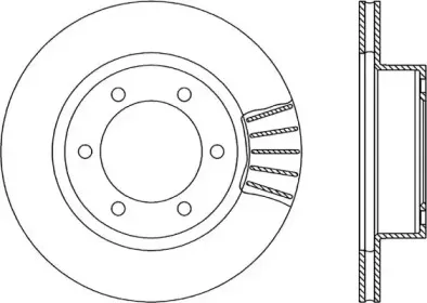 Тормозной диск OPEN PARTS купить