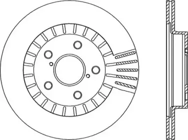 Тормозной диск OPEN PARTS купить