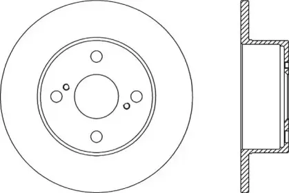 Тормозной диск OPEN PARTS купить