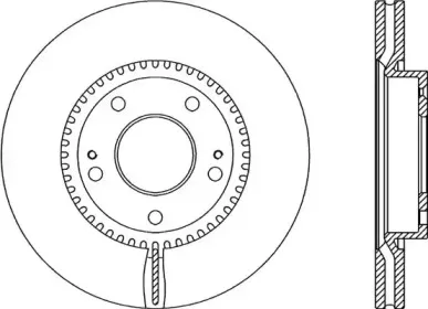 Тормозной диск OPEN PARTS купить
