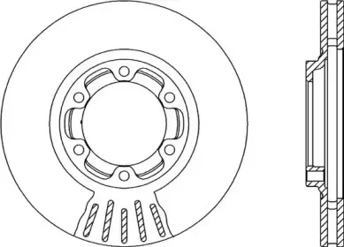 Тормозной диск OPEN PARTS купить