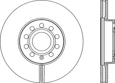 Тормозной диск OPEN PARTS купить