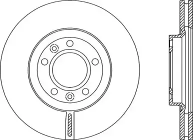 Тормозной диск OPEN PARTS купить