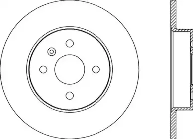 Тормозной диск OPEN PARTS купить