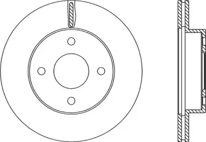 Тормозной диск OPEN PARTS купить