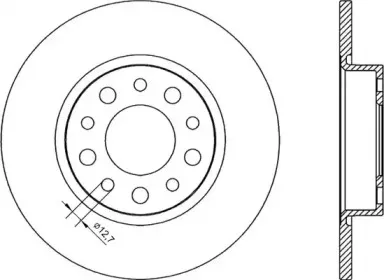 Тормозной диск OPEN PARTS купить
