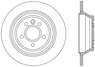 Тормозной диск OPEN PARTS купить