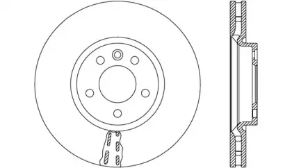 Тормозной диск OPEN PARTS купить