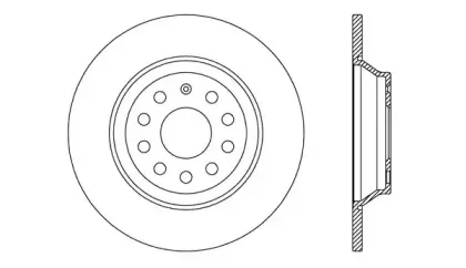 Тормозной диск OPEN PARTS купить
