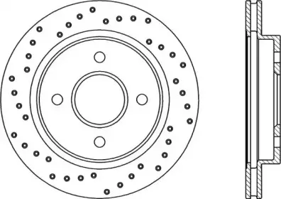 Тормозной диск OPEN PARTS купить