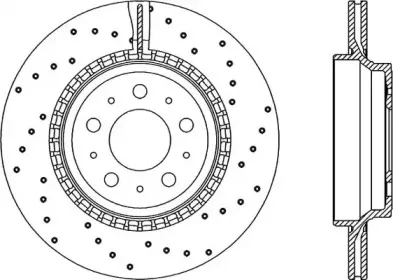 Тормозной диск OPEN PARTS купить