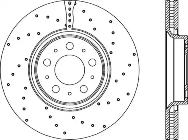 Тормозной диск OPEN PARTS купить