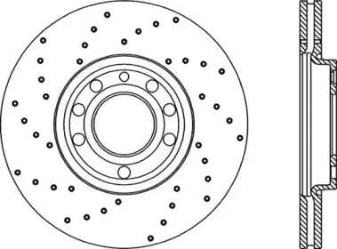 Тормозной диск OPEN PARTS купить