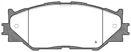 Комплект тормозных колодок, дисковый тормоз OPEN PARTS купить