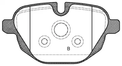 Комплект тормозных колодок, дисковый тормоз OPEN PARTS купить