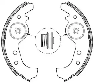 Комплект тормозных колодок OPEN PARTS купить