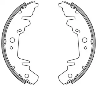 Комплект тормозных колодок OPEN PARTS купить