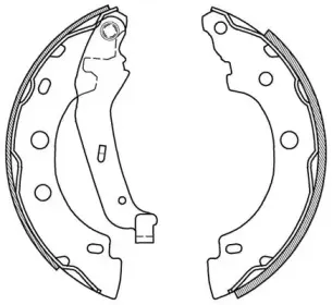 Комплект тормозных колодок OPEN PARTS купить